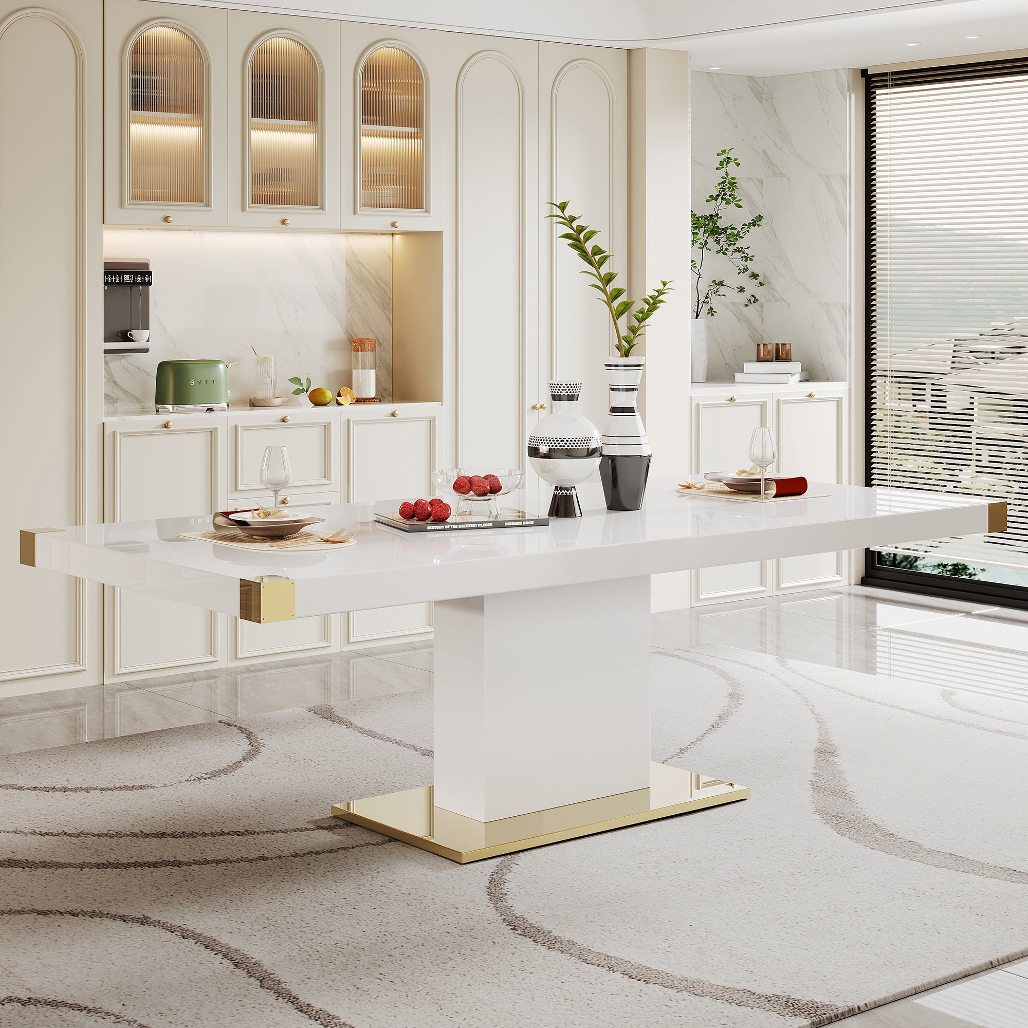 MDF / METAL Size: L78.74 x W39.37 x H29.92