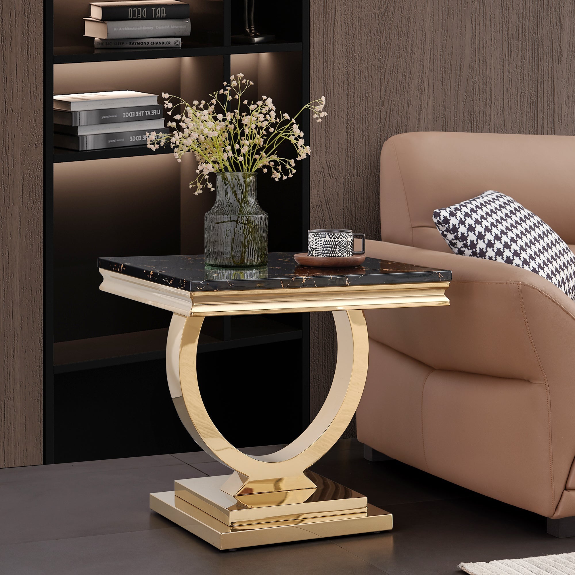 MDF / METAL Size: L22.83 x W22.83 x H22.83