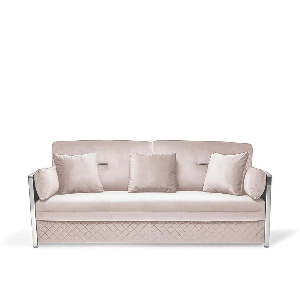 Adagio Silver Sofa Set