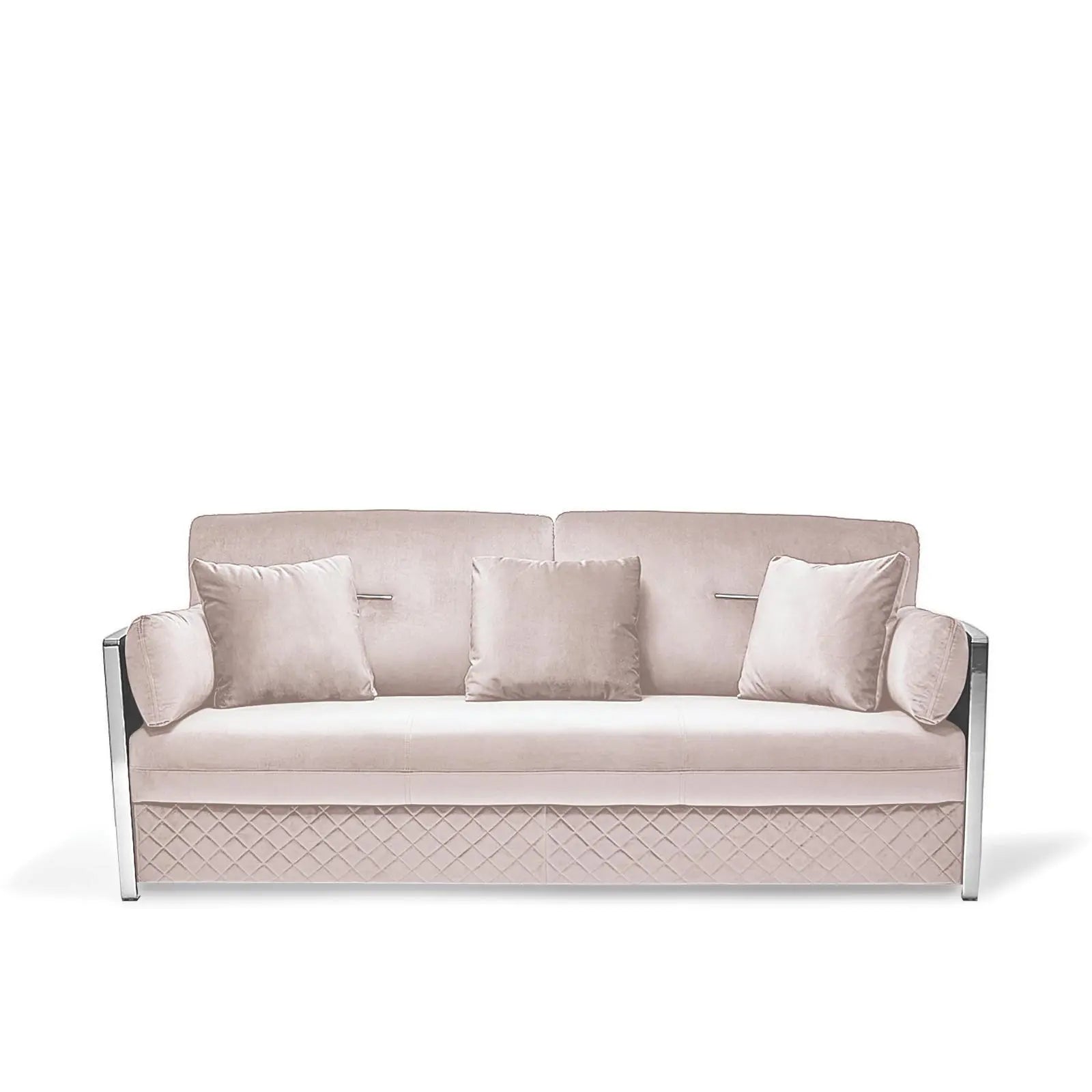 Adagio Silver Sofa Set