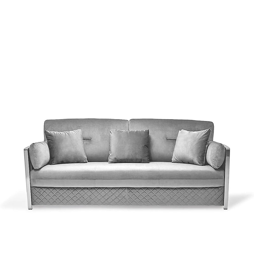 Adagio Silver Sofa Set