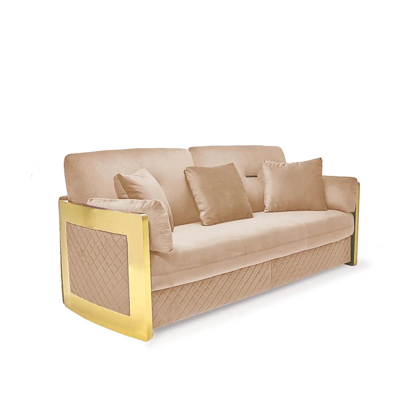 Adagio Titanium Gold Sofa Set