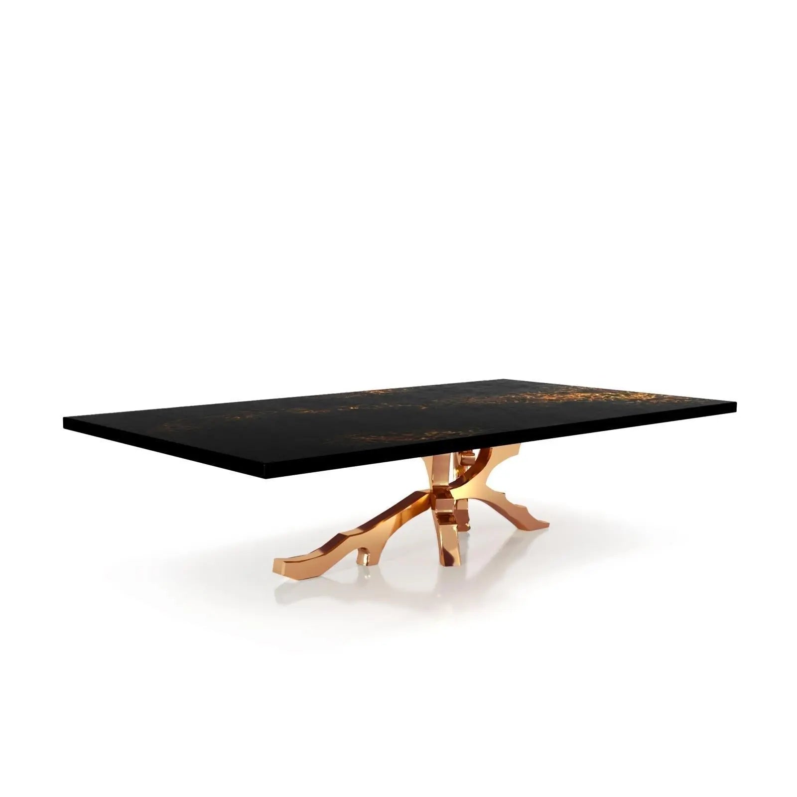 Albero Rose Gold Art Top Coffee Tables