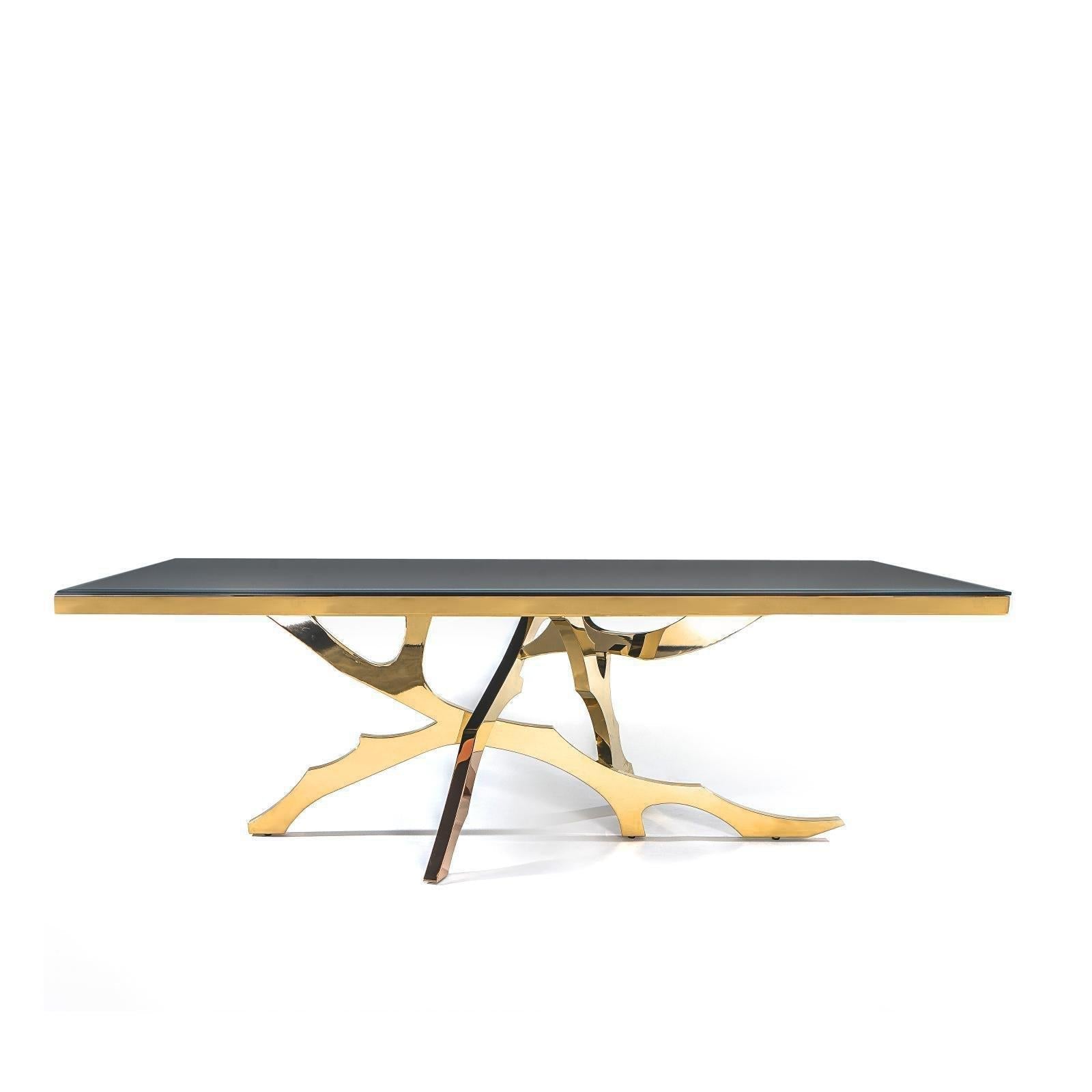 Albero Black Glass Dining Tables