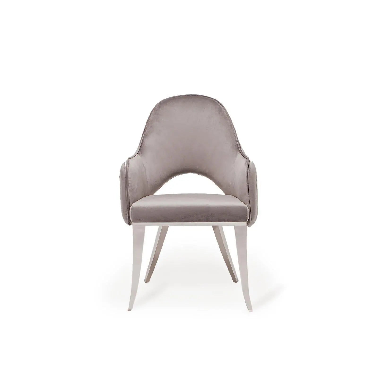 Alegra Silver Dining Chair